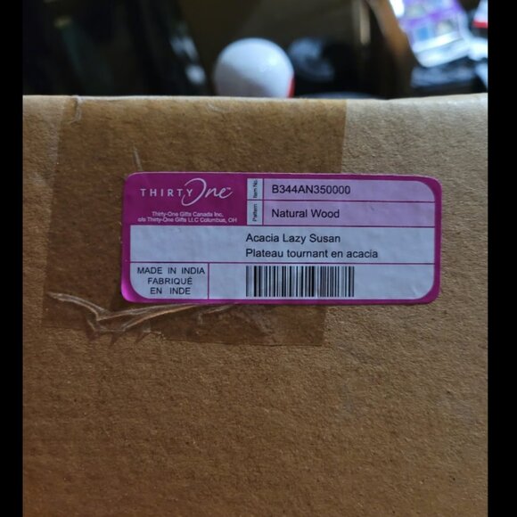 Acacia Lazy Susan Thirty-One - Picture 2 of 3